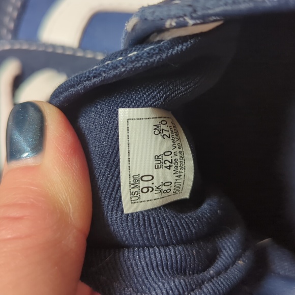 🌟HP🌟 EUC Vans "Ward" in Navy - Picture 5 of 5